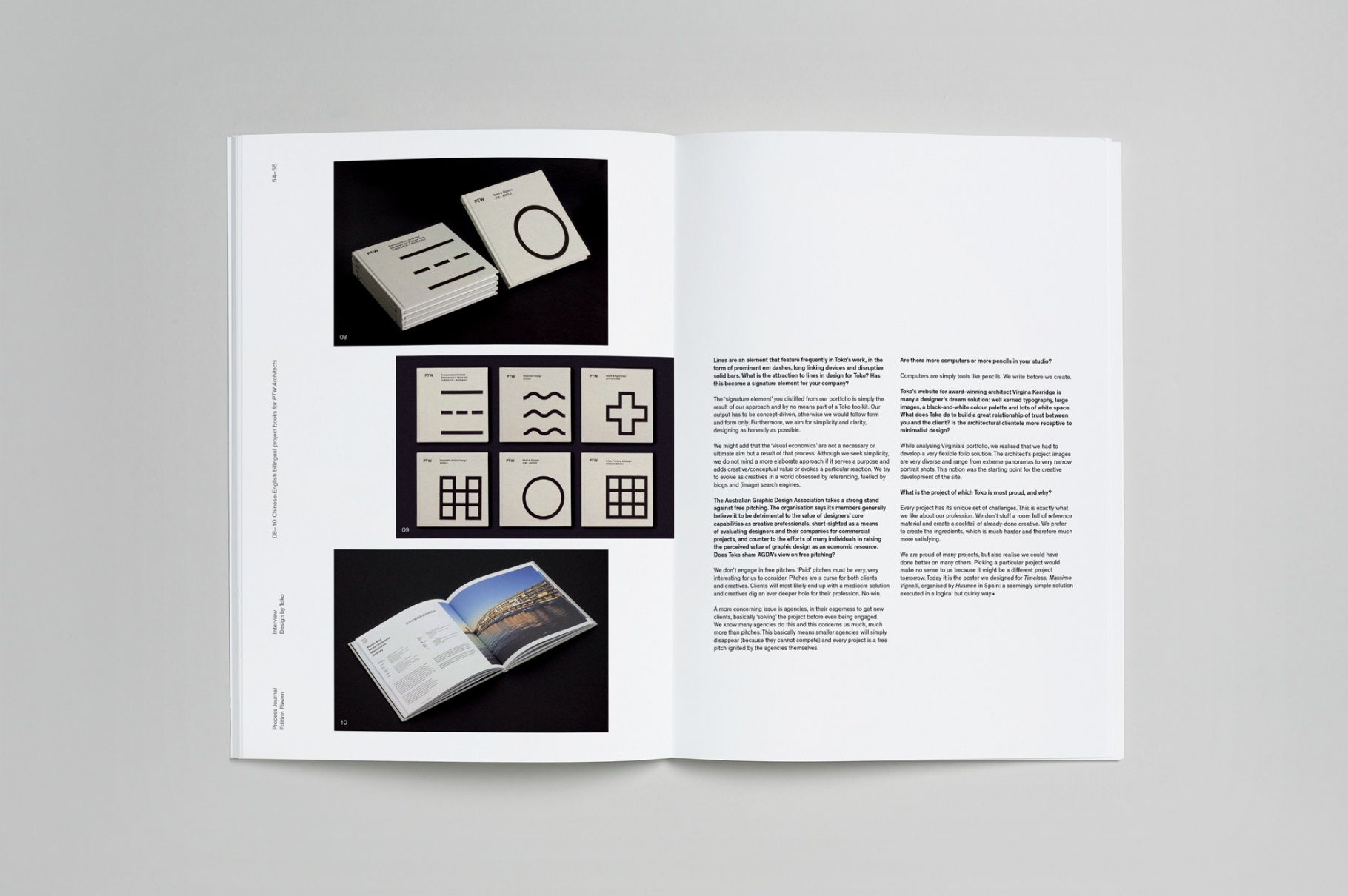 Creative Process Book Design