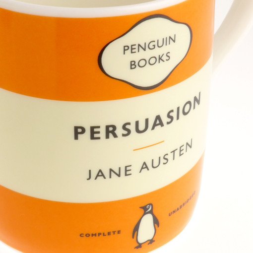 Jane Austen Persuasion Penguin Mug Papercut
