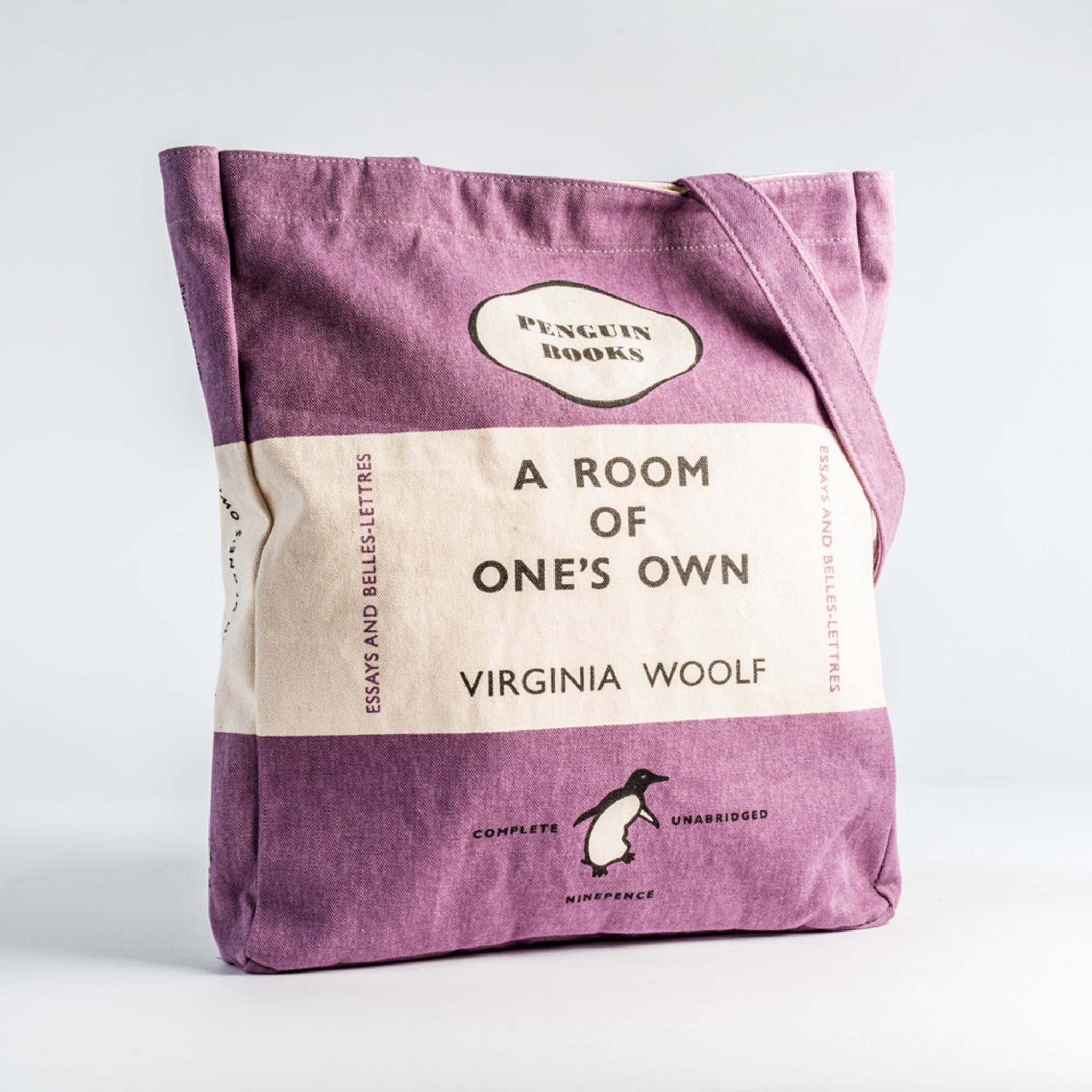 Virginia Woolf A Room Of One S Own Penguin Tote Bag