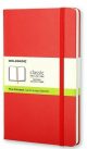 Moleskine Hardcover Plain Red Large Notebook