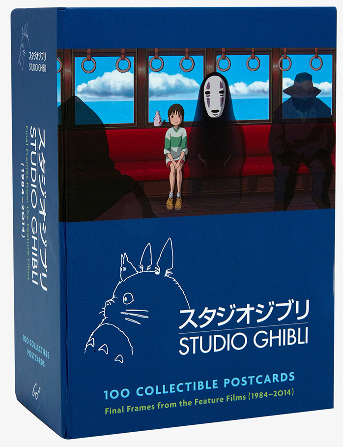 Original English Studio Ghibli 100 Collectible postcards