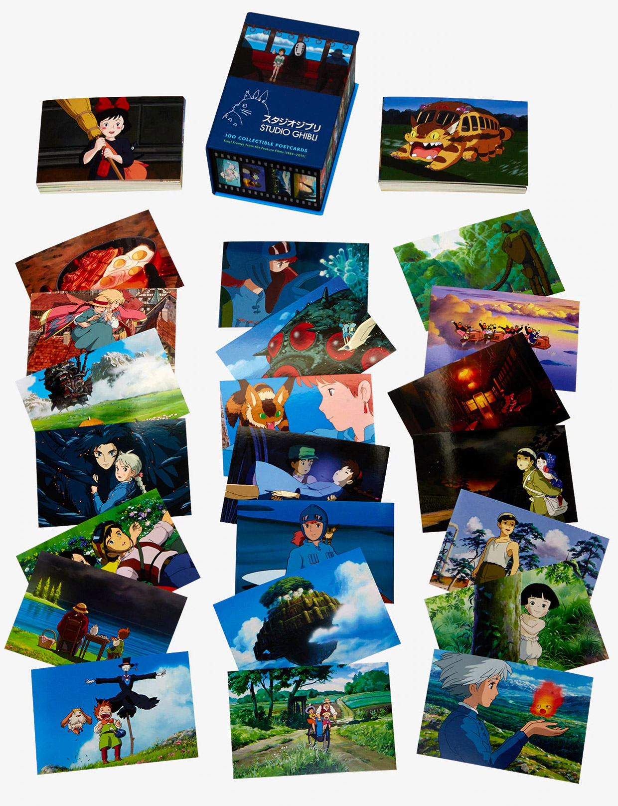 Studio Ghibli 100 Collectible Postcards Papercut