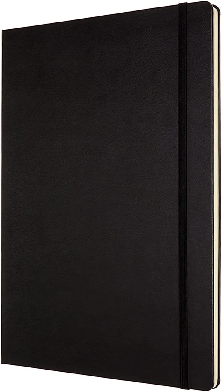 Moleskine Hard Cover A4 Notebook Black