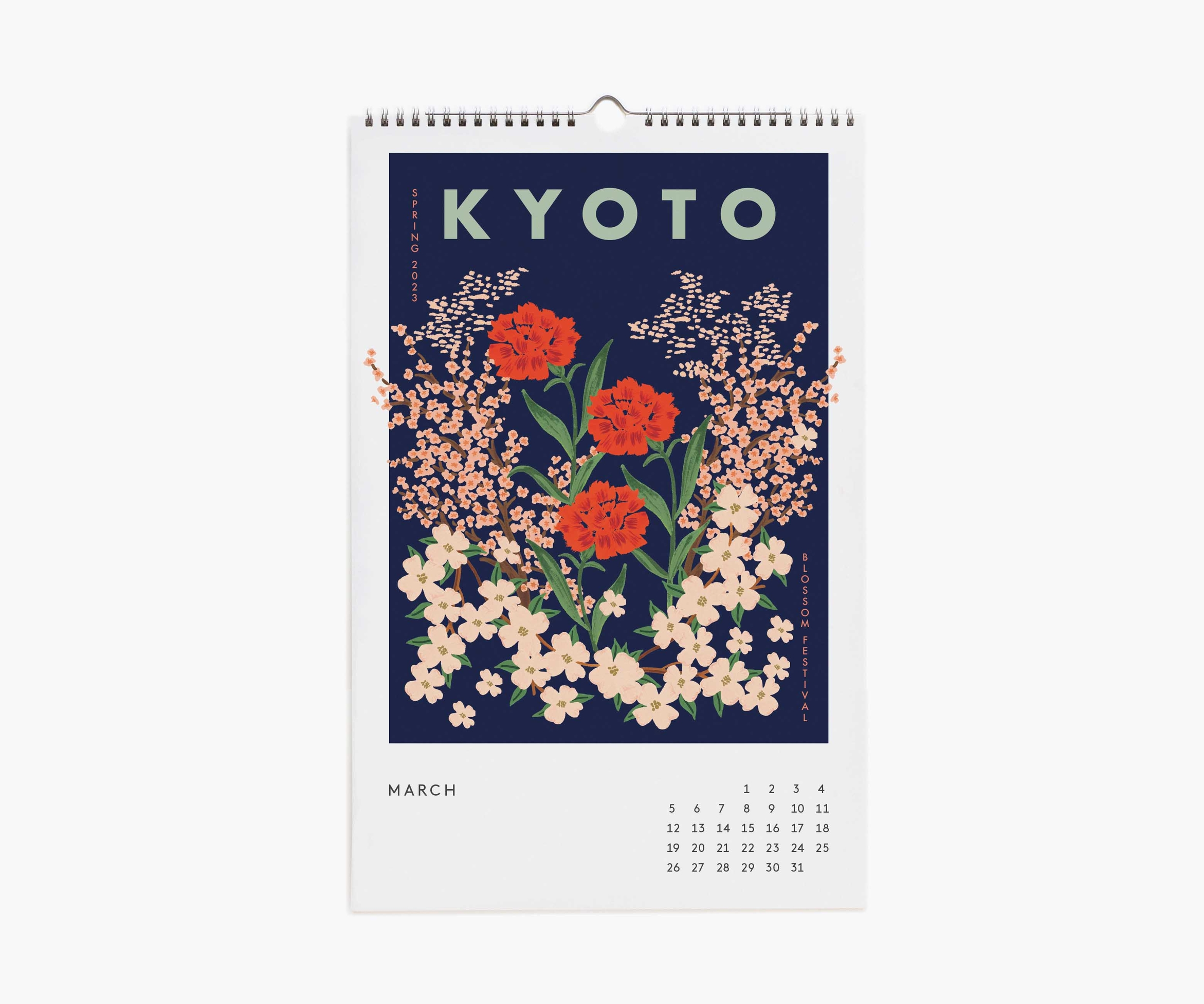 Rifle Paper Co 2023 Fete Des Plantes Wall Calendar Papercut