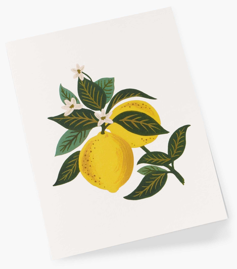 Rifle Paper Co. - Lemon Blossom (Card + Envelope) | Papercut