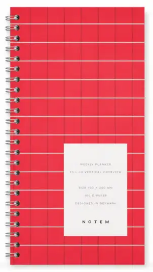 Notem – LUCA Planner. Red Check
