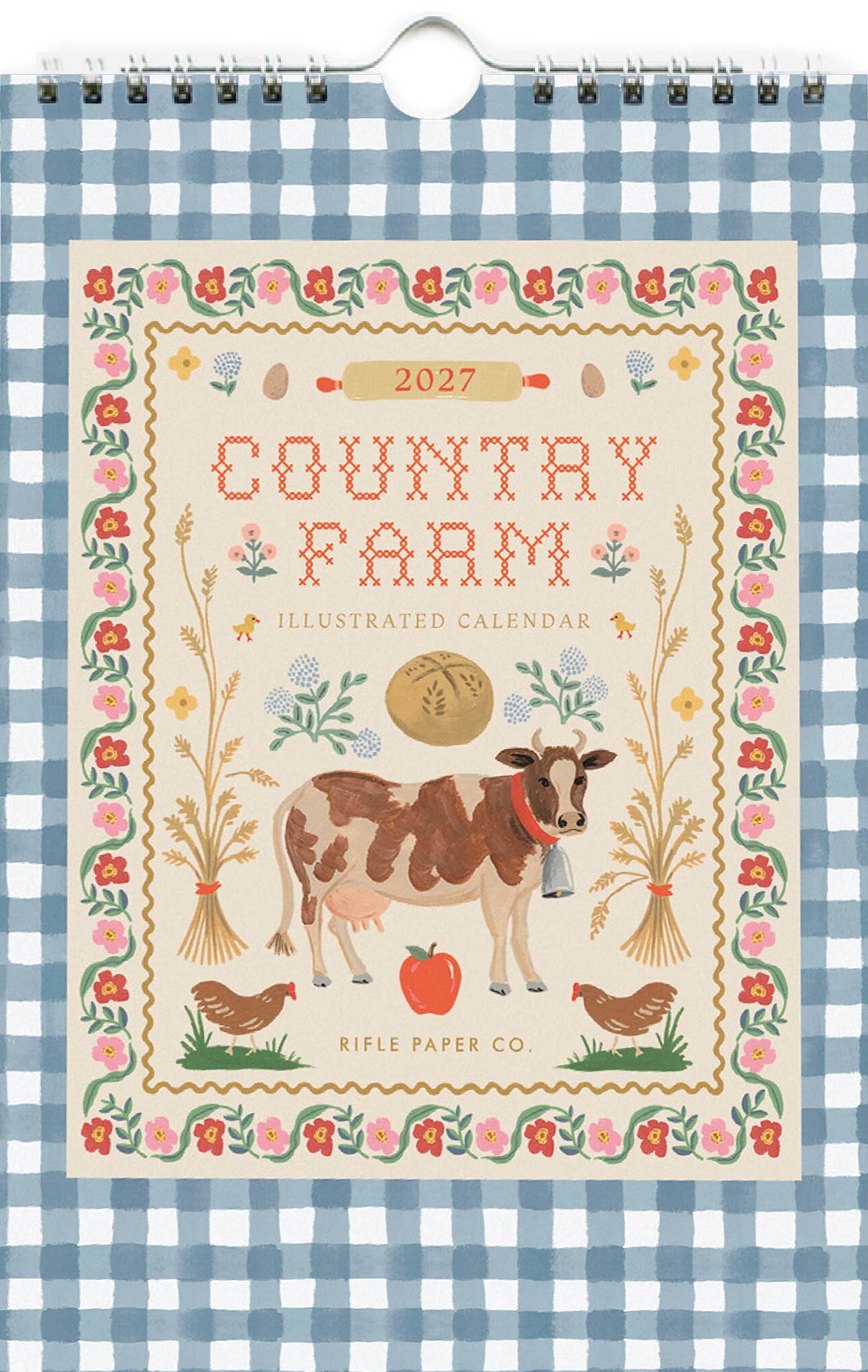 2027 Country Farm Kitchen Calendar