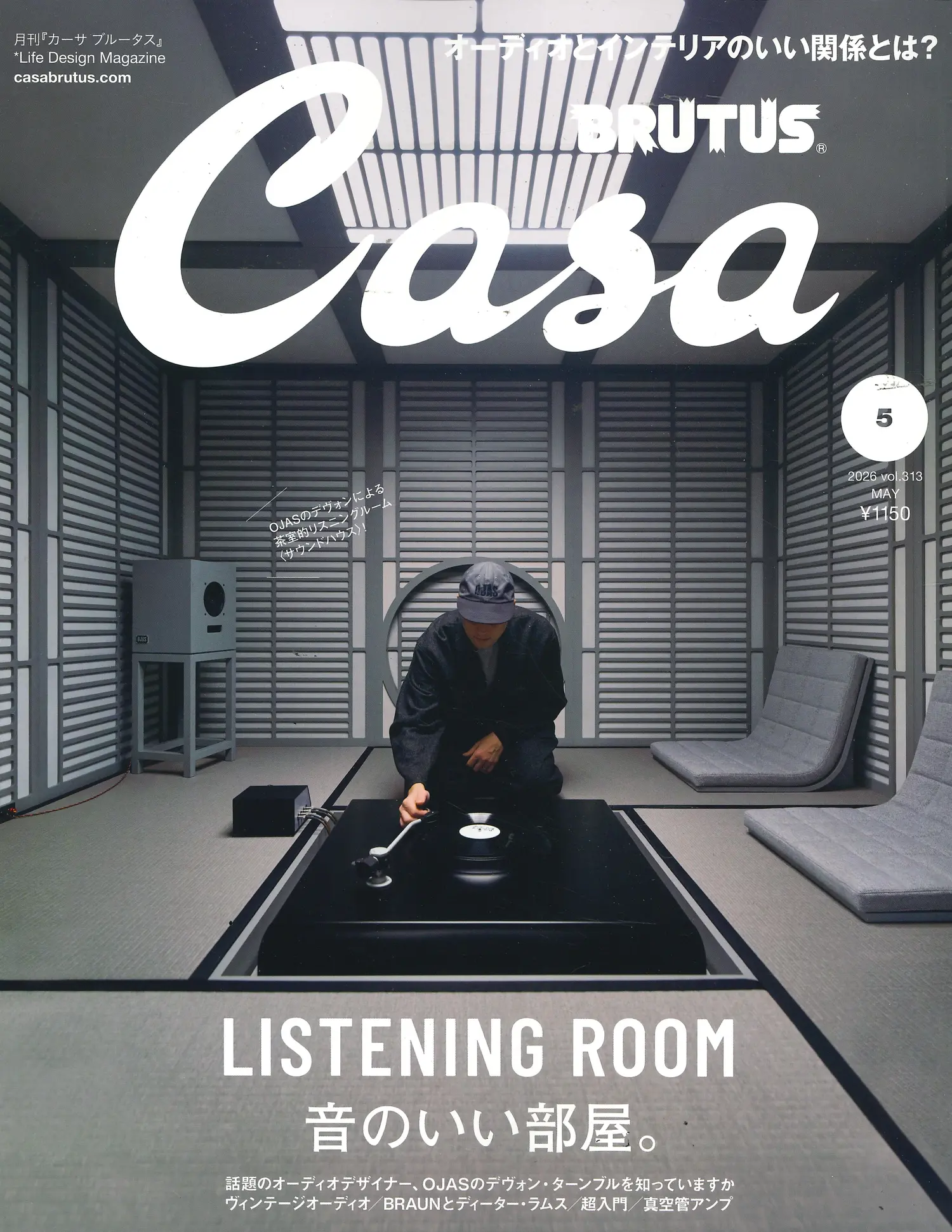 Casa Brutus, Vol. 313