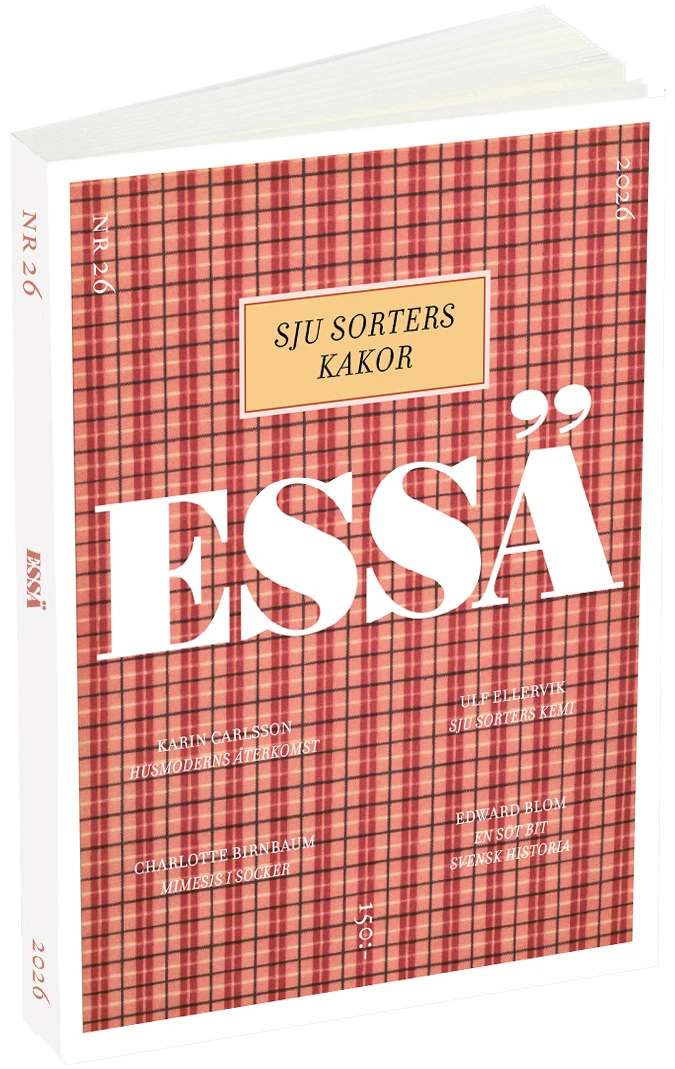 Tidskriften ESSÄ, Nummer 26 – Sju sorters kakor