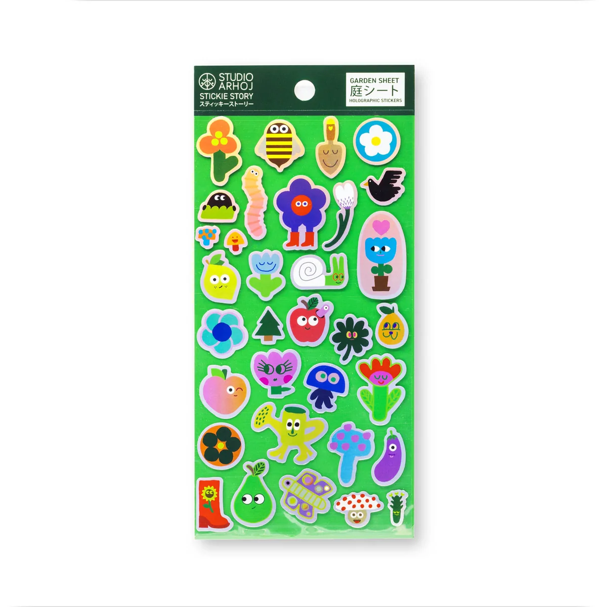 Studio Arhoj – Stickie Story (Garden Sheet)